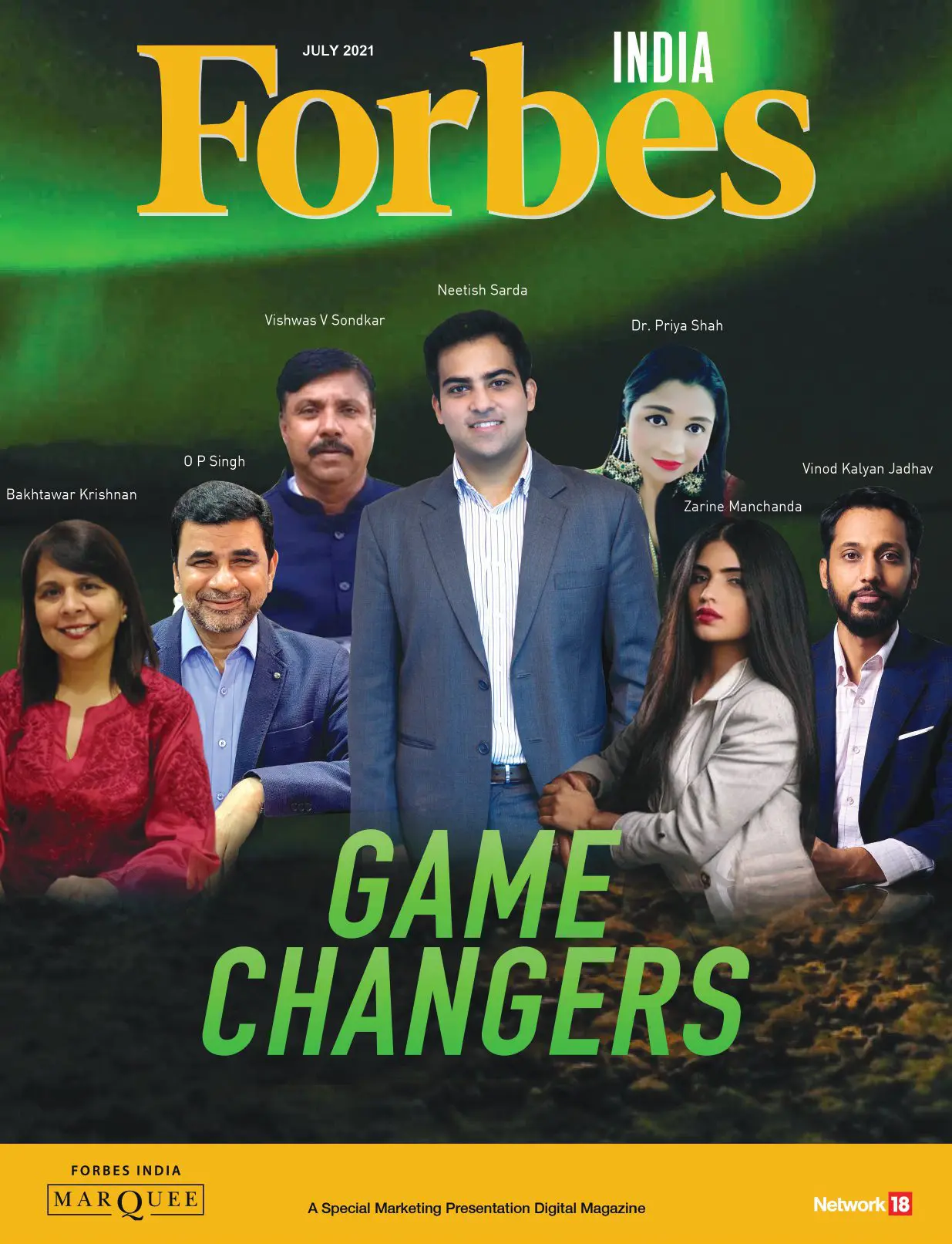 Neetish Sarda featured in Forbes India Marquee Edition- Game Changers